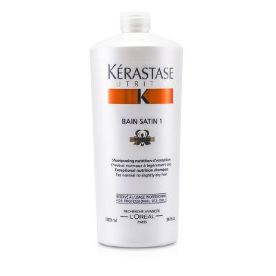 Kerastase - Nutritive Bain Satin 1 Питательный Шампунь (для Нормальных и Слегка Сухих Волос) 1000ml/34oz