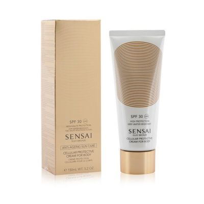 Kanebo - Sensai Silky Bronze Клеточный Защитный Крем для Тела SPF 30  150ml/5.2oz
