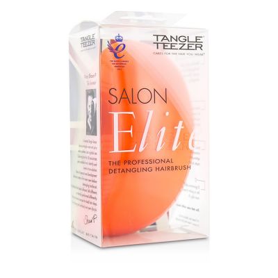 Tangle Teezer - Salon Elite Professional Detangling Hair Brush - Orange Mango (For Wet & Dry Hair)  1pc