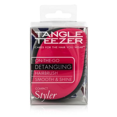 Tangle Teezer - Compact Styler On-The-Go Распутывающая Щетка для Волос - # Pink Sizzle  1pc