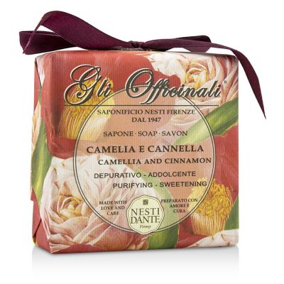 Nesti Dante - Gli Officinali Мыло - Camellia & Cinnamon - Очищающее и Смягчающее 200g/7oz