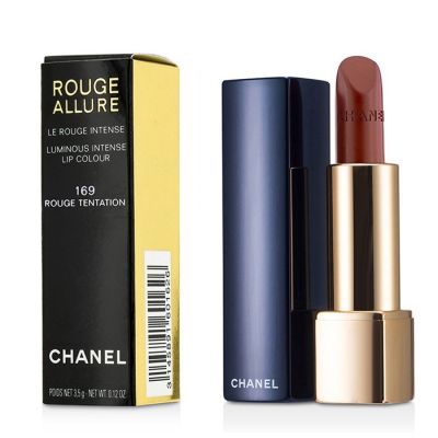 Chanel - Rouge Allure Сияющая Интенсивная Губная Помада - # 169 Rouge Tentation  3.5g/0.12oz