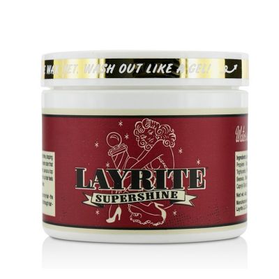 Layrite - Supershine Крем для Укладки (Средняя Фиксация, Сияющий Результат, Растворимая Формула)  120g/4.25oz