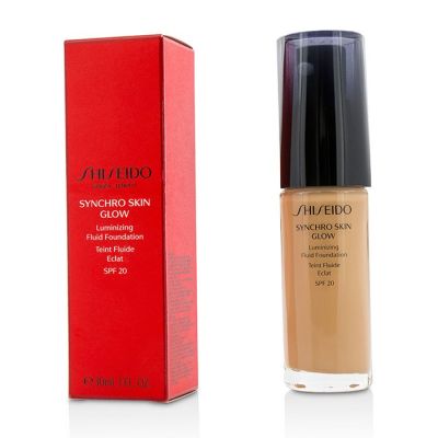 Shiseido - Synchro Skin Glow Сияющая Основа Флюид SPF 20 - # Rose 4  30ml/1oz