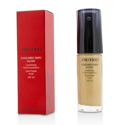 Shiseido - Synchro Skin Glow Сияющая Основа Флюид SPF 20 - # Golden 3  30ml/1oz