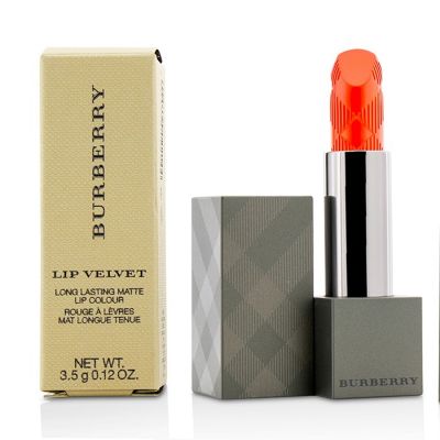 Burberry - Lip Velvet Стойкая Матовая Губная Помада - # No. 412 Orange Red  3.5g/0.12oz