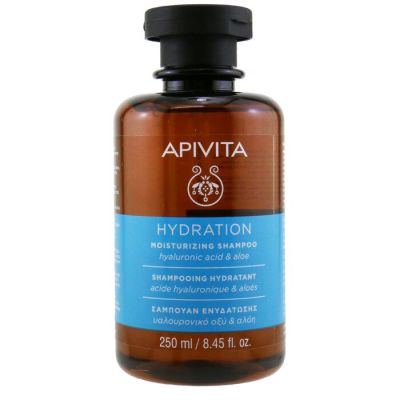 Apivita - Увлажняющий Шампунь с Гиалуроновой Кислотой и Алоэ (для Всех Типов Волос)  250ml/8.45oz