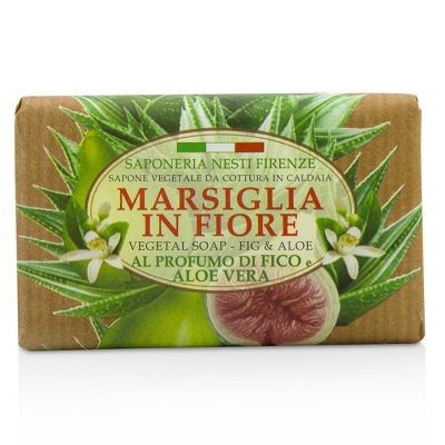 Nesti Dante - Marsiglia In Fiore Растительное Мыло - Fig & Aloe Vera  125g/4.3oz