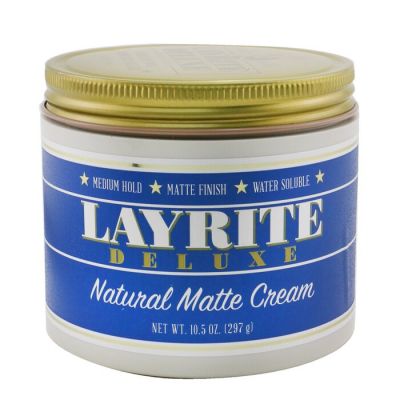 Layrite - Натуральный Матовый Крем (Средняя Фиксация, Матовый Результат, Растворимая Формула)  297g/10.5oz