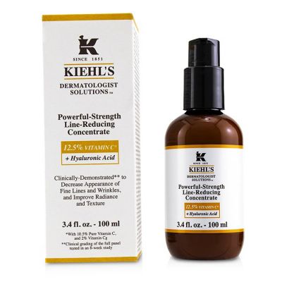 Kiehl's - Dermatologist Solutions Эффективный Разглаживающий Концентрат (с 12.5% Витамином C + Гиалуроновой Кислотой)  100ml/3.4oz