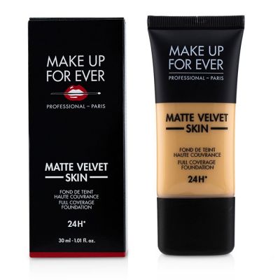 Make Up For Ever - Matte Velvet Skin Основа с Полным Покрытием - # Y345 (Natural Beige)  30ml/1oz
