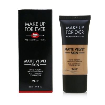 Make Up For Ever - Matte Velvet Skin Основа с Полным Покрытием - # R410 (Golden Beige)  30ml/1oz