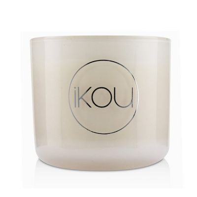 iKOU - Eco-Luxury Aromacology Свеча из Натурального Воска - Joy (Australian White Flannel Flower)  (2x2) inch