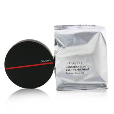 Shiseido - Synchro Skin Освежающая Компактная Основа Кушон - # 350 Maple  13g/0.45oz