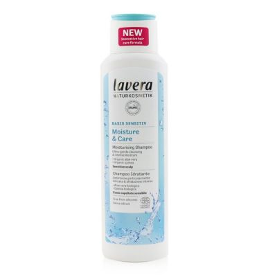 Lavera - Basis Sensitiv Moisture & Care Moisturising Shampoo (Sensitive Scalp)  250ml/8.8oz