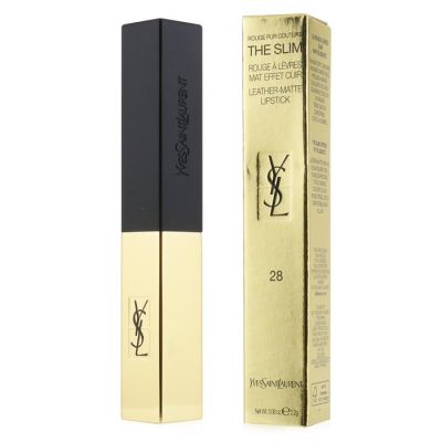 Yves Saint Laurent - Rouge Pur Couture The Slim Leather Matte Lipstick - # 28 True Chili  2.2g/0.08oz