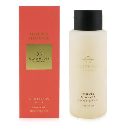 Glasshouse - Гель для Душа - Forever Florence (Wild Peonies & Lily) 400ml/13.53oz