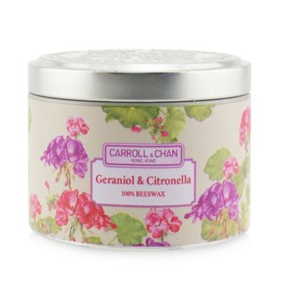 The Candle Company (Carroll & Chan) - Свеча из 100% Пчелиного Воска - Geraniol & Citronella (8x6) cm