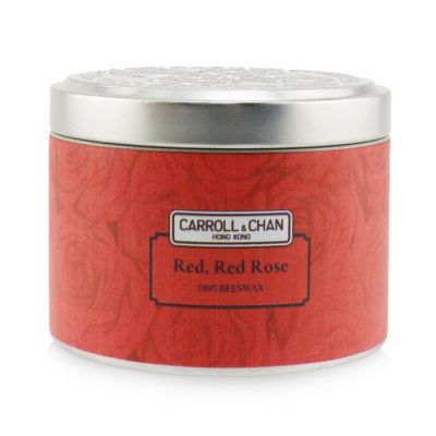 The Candle Company (Carroll & Chan) - Свеча из 100% Пчелиного Воска - Red Red Rose (8x6) cm