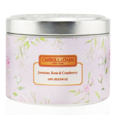 The Candle Company (Carroll & Chan) - Свеча из 100% Пчелиного Воска - Jasmine Rose Cranberry (8x6) cm