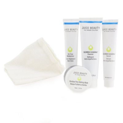 Juice Beauty - Blemish Clearing Solutions Набор  4pcs+1washcloth