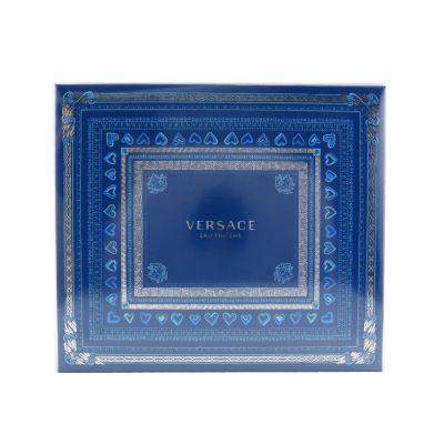 Versace - Eau Fraiche Набор: Туалетная Вода Спрей 100мл/3.4унц + Гель для Душа и Ванн 150мл/5унц + Туалетная Вода Спрей 10мл/0.3унц  3pcs