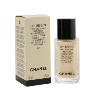 Chanel - Les Beiges Teint Belle Mine Naturelle Healthy Glow Увлажняющая и Стойкая Основа - # B20  30ml/1oz