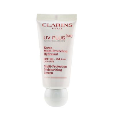Clarins - UV Plus [5P] Anti-Pollution Multi-Protection Увлажняющий Защитный Флюид SPF 50 - Rose  30ml/1oz