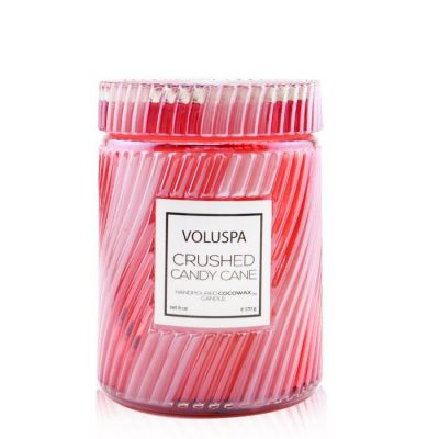 Voluspa - Small Jar Свеча - Crushed Candy Cane  170g/6oz