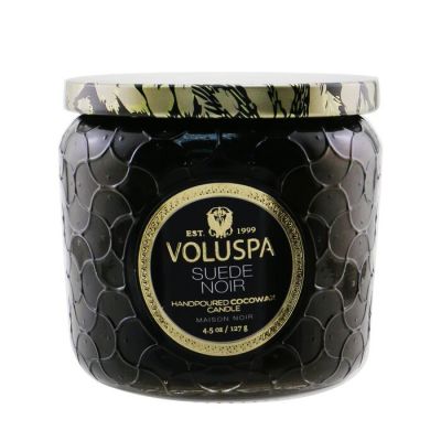 Voluspa - Petite Jar Свеча - Suede Noir  127g/4.5oz