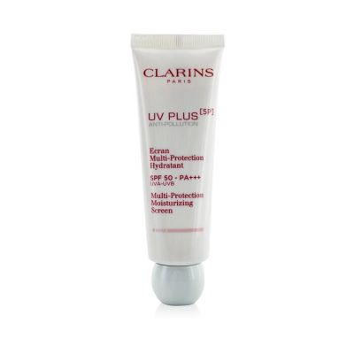 Clarins - UV Plus [5P] Anti-Pollution Multi-Protection Увлажняющий Защитный Флюид SPF 50 - Rose  50ml/1.6oz