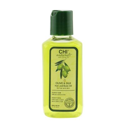 CHI - Olive Organics Olive & Silk Масло для Волос и Тела (для Кожи и Волос)  59ml/2oz