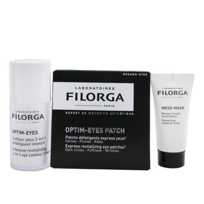 Filorga - Les Essentials Filorga Набор: Крем для Век 15мл + Мезо Маска 15мл + Optim Eyes Патчи - 2шт  3pcs