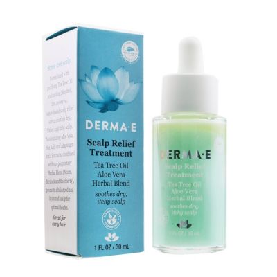 Derma E - Scalp Relief Treatment (For Soothes Dry, Itchy Scalp)  30ml/1oz