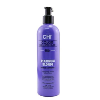 CHI - Ionic Color Illuminate Shampoo - # Platinum Blonde Purple Shampoo  355ml/12oz