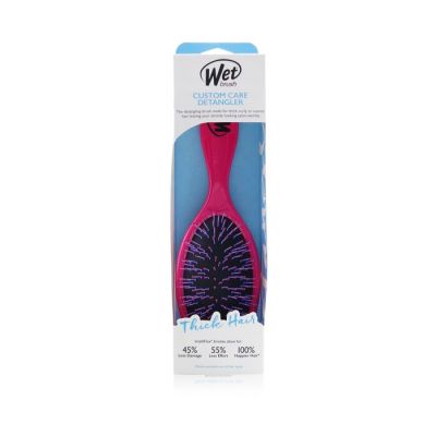 Wet Brush - Custom Care Detangler Thick Hair Brush - # Pink  1pc