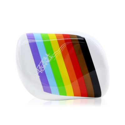 Tangle Teezer - Compact Styler On-The-Go Detangling Hair Brush - # Pride Rainbow  1pc