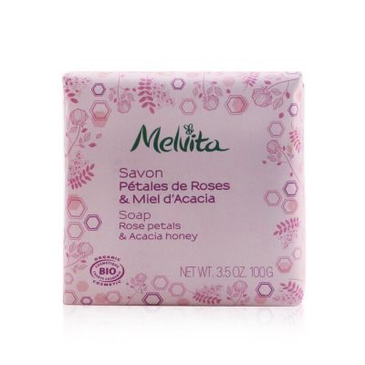 Melvita - Rose Petals & Acacia Honey Мыло  100g/3.5oz