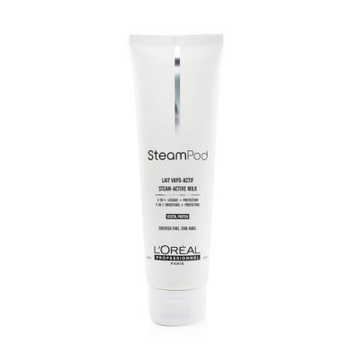 L'Oreal - Professionnel SteamPod Steam Activated Milk (Smoothing + Protecting) (For Fine Hair)  150ml/5.1oz