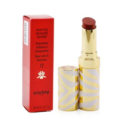 Sisley - Phyto Rouge Shine Hydrating Glossy Lipstick - # 12 Sheer Cocoa  3g/0.1oz