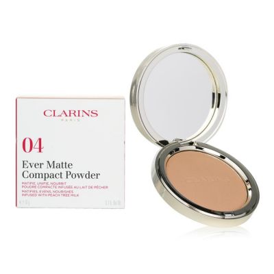 Clarins - Ever Matte Compact Powder - # 04 Medium  10g/0.3oz
