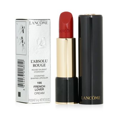 Lancome - L' Absolu Rouge Hydrating Shaping Lipcolor - # 196 French Lover (Cream)  3.4g/0.12oz