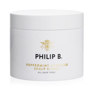 Philip B - Peppermint Avocado Scalp Scrub - All Hair Types  236ml/8oz