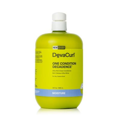 DevaCurl - One Condition Decadence Ultra-Rich Cream Conditioner - For Dry, Coarse Curls  946ml/32oz