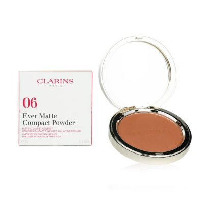 Clarins - Ever Matte Compact Powder - # 06 Deep  10g/0.3oz