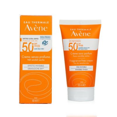 Avene - Very High Protection Fragrance-Free Cream SPF50+ - For Dry Sensitive Skin  50ml/1.7oz