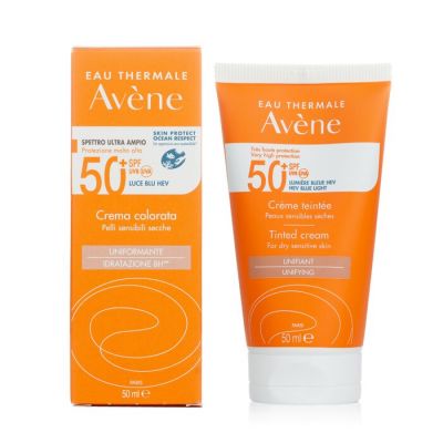 Avene - Very High Protection Tinted Cream SPF50+ - For Dry Sensitive Skin  50ml/1.7oz