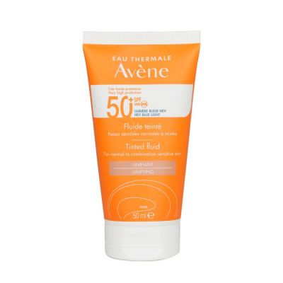 Avene - Very High Protection Tinted Fluid SPF50+ - For Normal to Combination Sensitive Skin  50ml/1.7oz