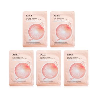 Natural Beauty - BIO UP a-GG Skin Activating Golden Yeast Liposome Mask  5 x 25ml/0.84oz