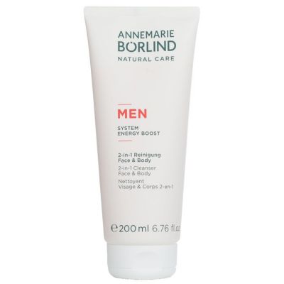 Annemarie Borlind - Men System Energy Boost 2-in-1 Cleanser Face & Body  200ml/6.76oz